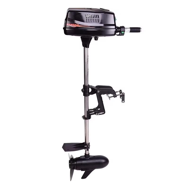 Motor de popa elétrico sem esc - Fishing Boat Outboard Motor avaliação e preço