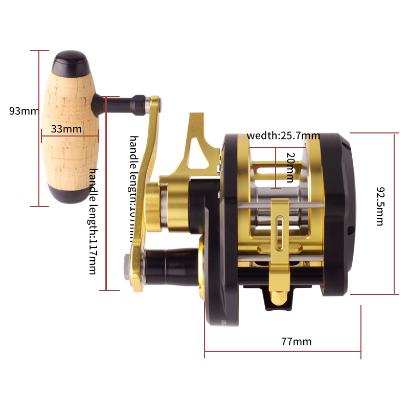 Nova Carretilha Umi para Slow  - Fishing Boat Steering Wheel avaliação e preço