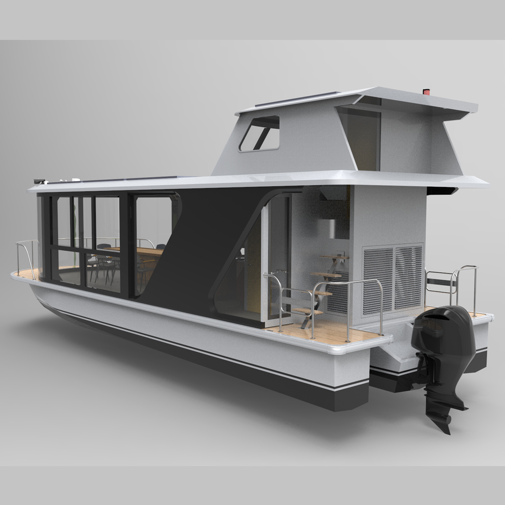 Iate de Alumínio de Luxo para  - Fishing Boat Aluminum avaliação e preço