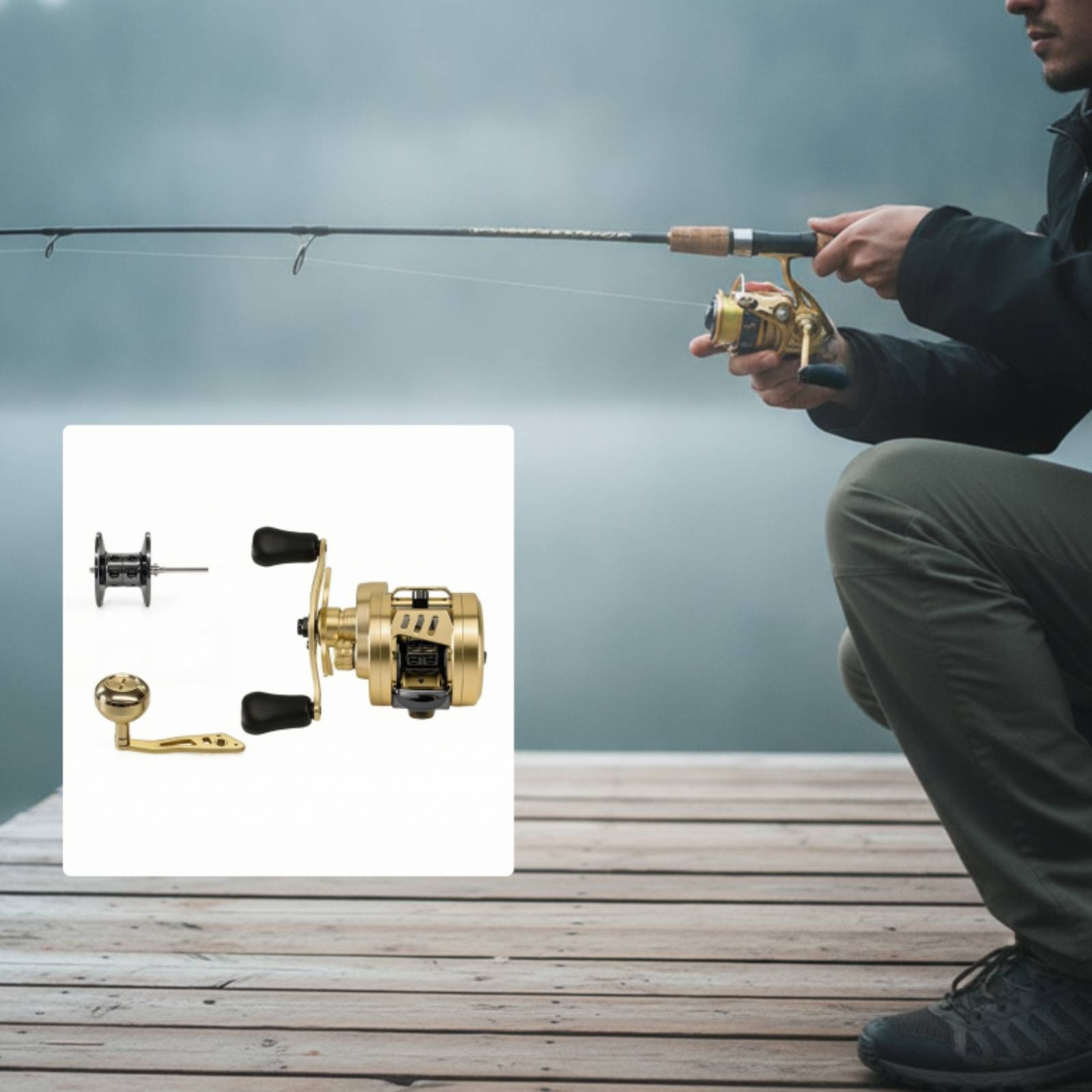 Carretilha de Pesca Compacta c - Abu Garcia Reel Max avaliação e preço
