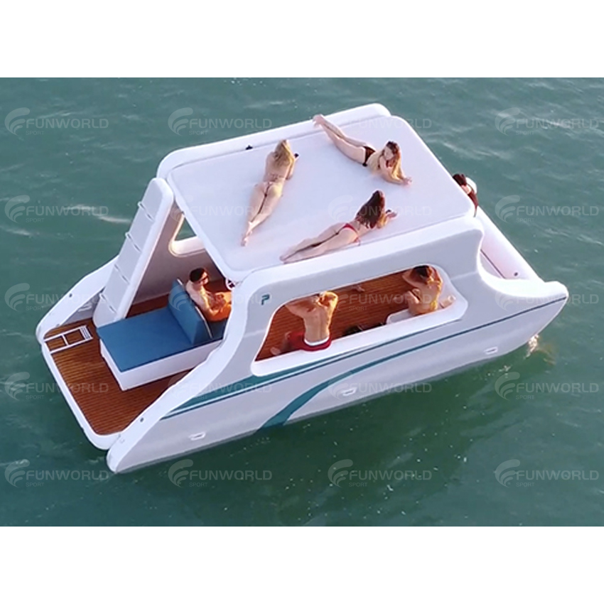 Barco Inflável Grande para 4-8 - Fishing Boat Aluminum avaliação e preço