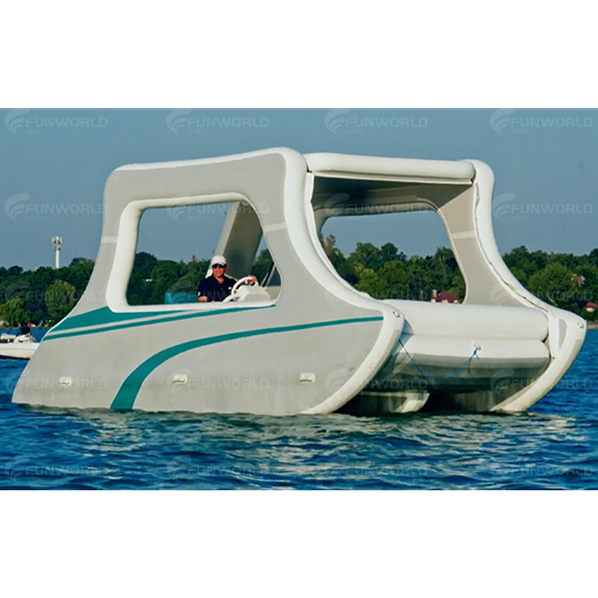 Barco Inflável Grande para 4-8 - Fishing Boat Aluminum avaliação e preço