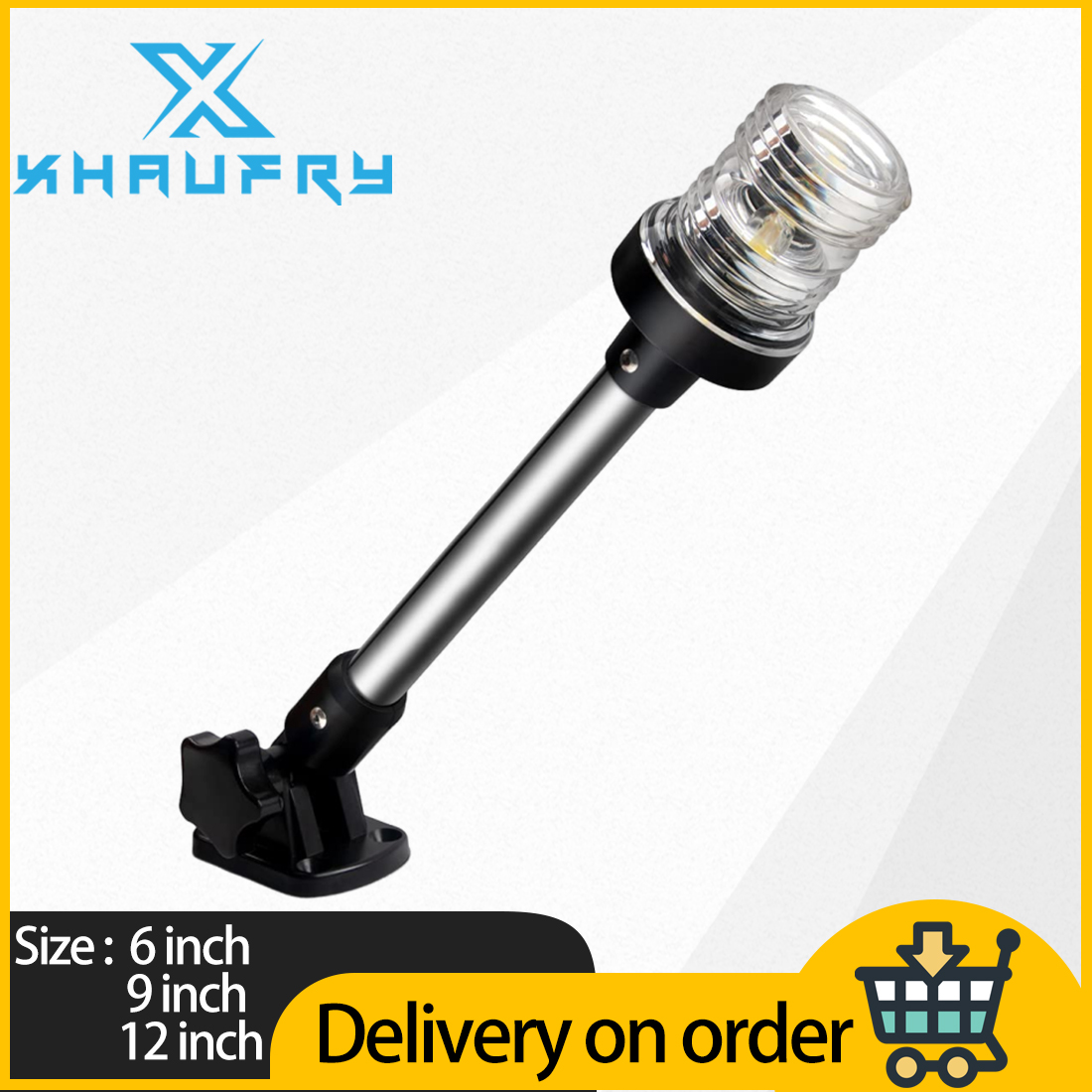 Luzes de Popa LED Brancas Dobr - Fishing Boat Anchor avaliação e preço